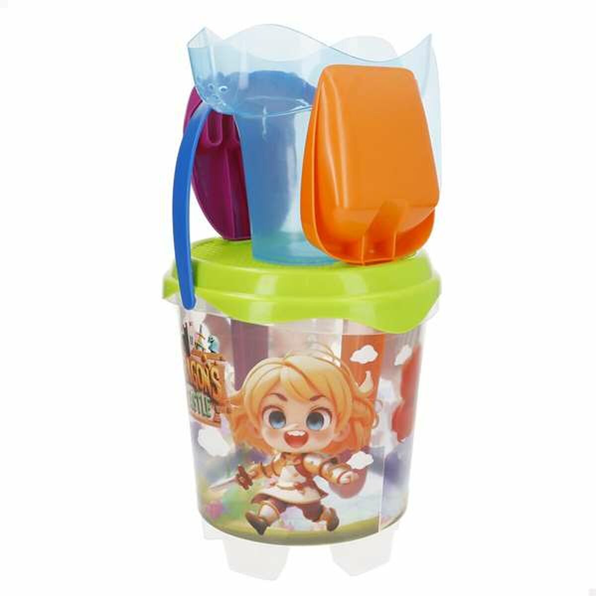 Vedierko na pláž Aktive 18 cm Drak